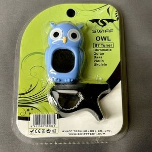 🖤Raem Owl Tuning Ukulele Tuner Pitch Control Guitar Tuner